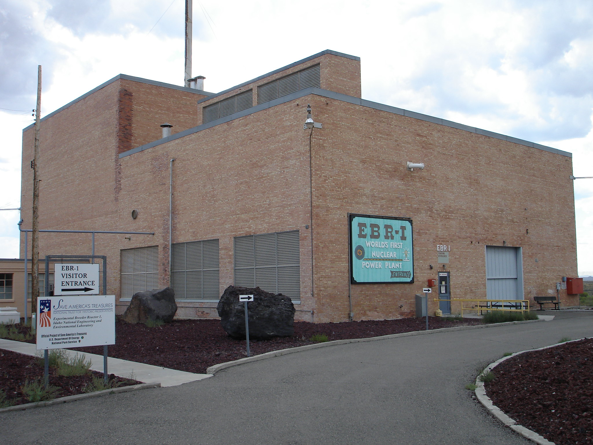 : A photo of Experimental Breeder Reactor